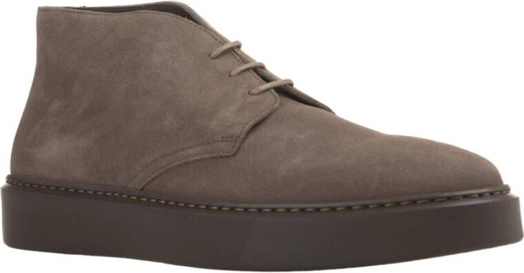 Doucal's Vintage Chukka Enkellaarzen Bruin Brown Heren