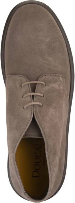 Doucal's Vintage Chukka Enkellaarzen Bruin Brown Heren