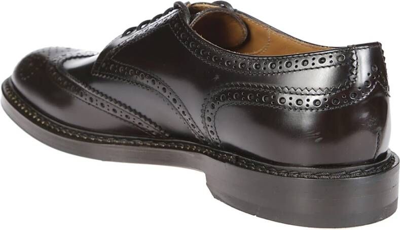 Doucal's Zwaluwstaart Derby Veterschoenen Brown Heren