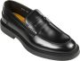 Doucal's Zwarte Penny Moccasins met Verhoogde Stiksels Black Heren - Thumbnail 2