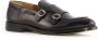 Doucal's Zwarte leren dubbele gesp loafers Black Heren - Thumbnail 2