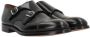 Doucal's Zwarte Monk Strap Leren Schoenen Black Heren - Thumbnail 4