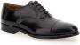 Doucal's Zwarte Oxford Cap Toe Platte Schoenen Black Heren - Thumbnail 2