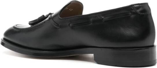 Doucal's Zwarte platte schoenen Black Heren