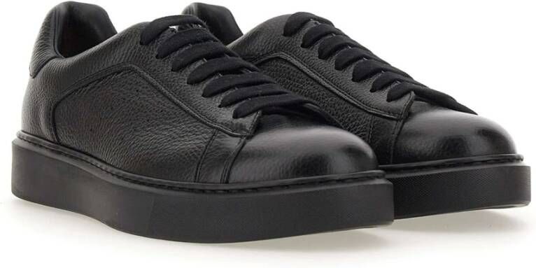 Doucal's Zwarte Sneakers Black Heren