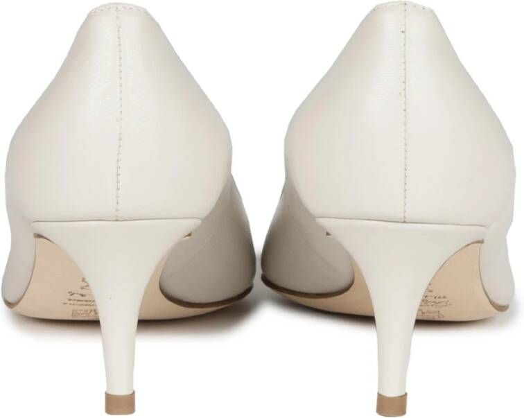 Douuod Woman Puntige Neus Stiletto Pumps White Dames