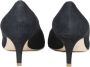 Douuod Woman Puntige Neus Suède Stiletto Pumps Black Dames - Thumbnail 3