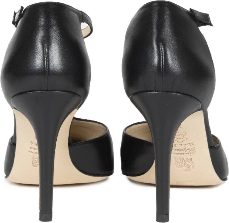 Douuod Woman Stiletto Pumps met puntige neus Black Dames