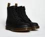 Dr. Martens 1460 Greasy Nero Laarzen Zwart Heren - Thumbnail 2