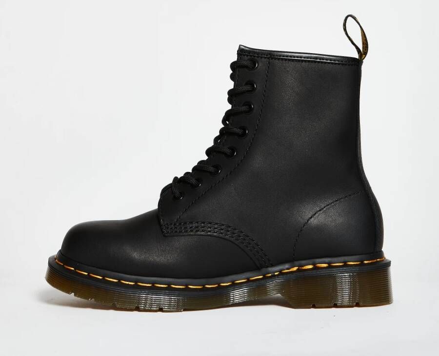 Dr. Martens 1460 Greasy Nero Laarzen Zwart Heren