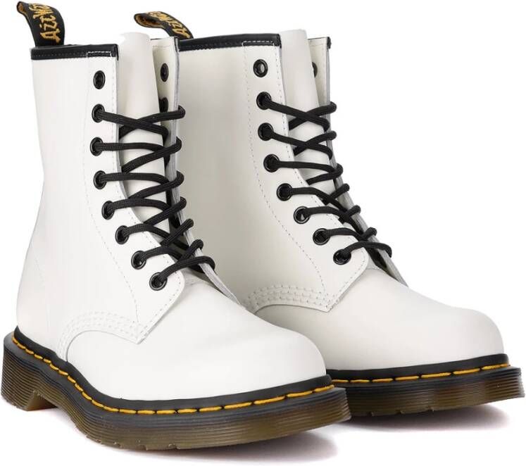 Dr. Martens 1460 Smooth Witte Leren Laarzen White Dames