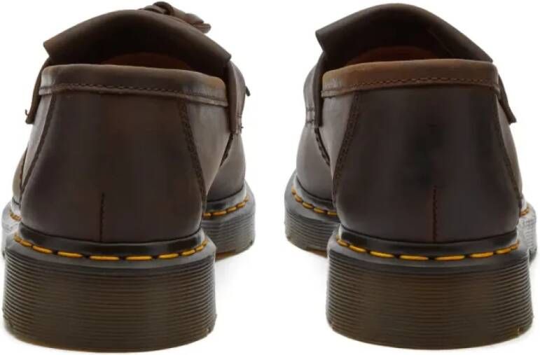 Dr. Martens Adrian Loafers Leer Donkerbruin Brown Heren