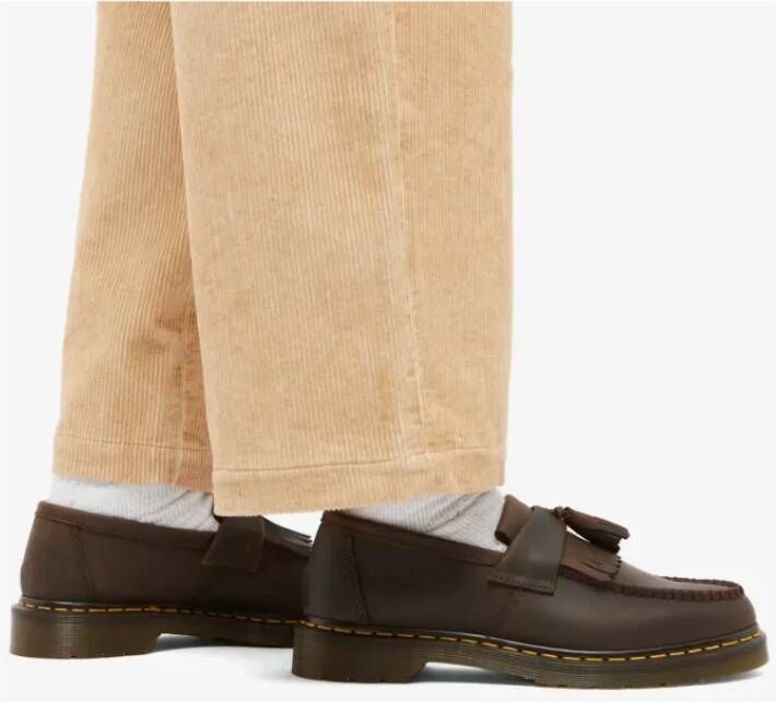 Dr. Martens Adrian Loafers Leer Donkerbruin Brown Heren