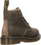 Dr. Martens Amfibische Leren Laarzen met Gouden Patroon Green Heren - Thumbnail 3