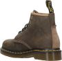 Dr. Martens Amfibische Leren Laarzen met Gouden Patroon Green Heren - Thumbnail 4