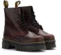 Dr. Martens Dr Martens Sinclair Veterboots Laarzen Met Veters Dames Rood - Thumbnail 6