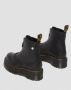 Dr. Martens Zwarte Plateauboots met Rits Gratis Verzending Zwart Dames - Thumbnail 13