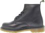 Dr. Martens Zwarte Leren Lage Laars met Veters Zwart Dames - Thumbnail 3