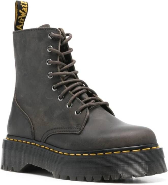 Dr. Martens Antracietgrijze Winterlaarzen Blue Dames