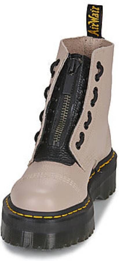 Dr. Martens Beige Dames Enkellaarzen Sinclair Beige Dames