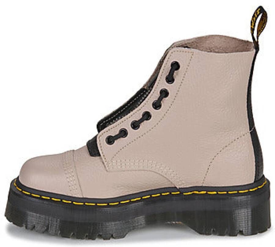 Dr. Martens Beige Dames Enkellaarzen Sinclair Beige Dames