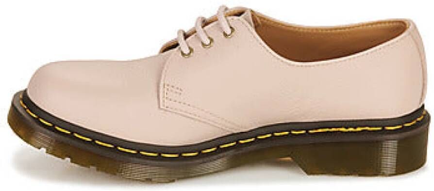 Dr. Martens Beige Derby Schoenen voor Vrouwen Pink Dames