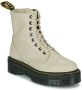 Dr. Martens Klassieke Leren Laarzen voor Mannen Beige Dames - Thumbnail 5