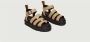 Dr. Martens Blaire Sandalen Pale Olive Pisa Leer Green Dames - Thumbnail 5