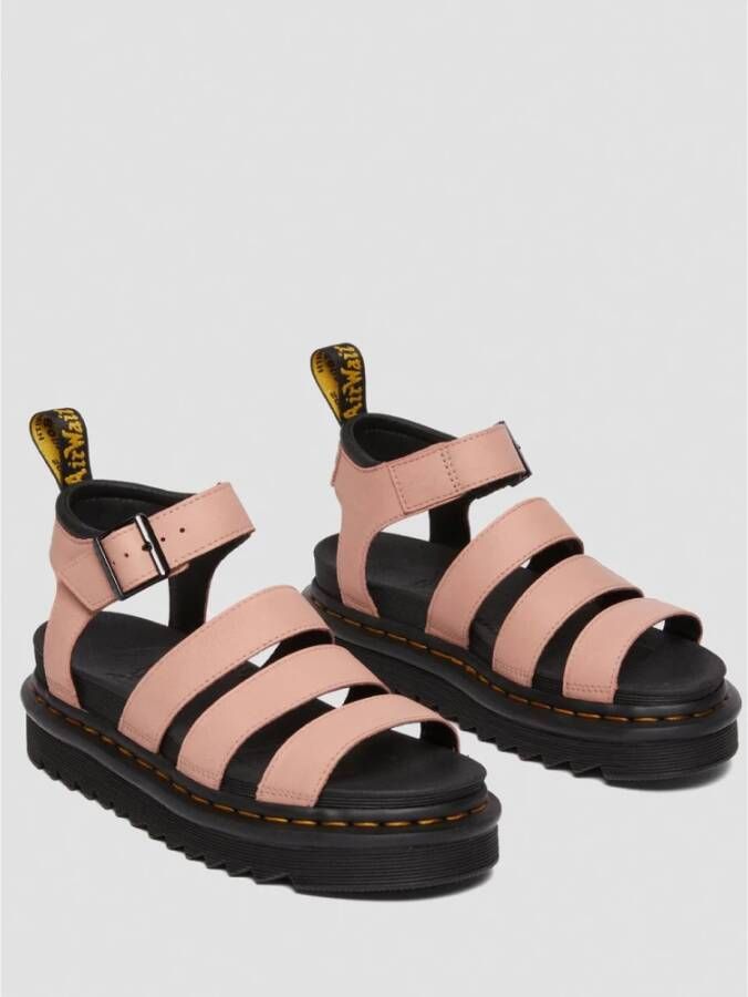 Dr. Martens Blaire Vierband Sandalen Roze Dames