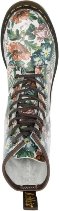 Dr. Martens Bloemenprint Platte Schoenen Multicolor Dames