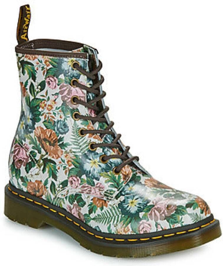 Dr. Martens Bloementuinprint Enkellaarzen Multicolor Dames