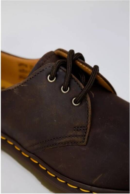 Dr. Martens Bruin Leren Elegante Casual Schoenen Brown Heren