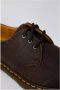 Dr. Martens Crazy Horse Leren Oxford Schoenen Donkerbruin Brown Dames - Thumbnail 20