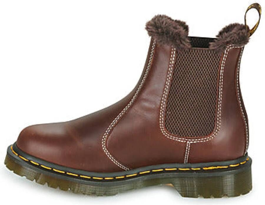 Dr. Martens Bruine Leonore Dames Enkellaarzen Brown Dames