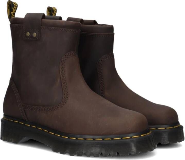 Dr. Martens Bruine Leren Aniastone Low Laarzen Brown Dames