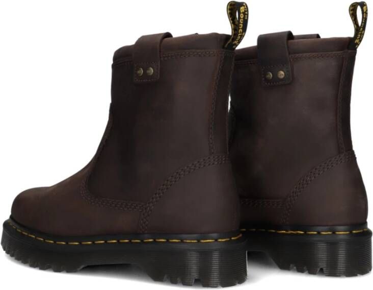 Dr. Martens Bruine Leren Aniastone Low Laarzen Brown Dames