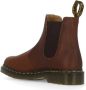 Dr. Martens Bruine Leren Chelsea Laarzen met Tech Stof Brown Heren - Thumbnail 7