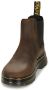 Dr martens Embury Dark Brown Crazy Horse Bruin Leer Chelsea boots Unisex - Thumbnail 11