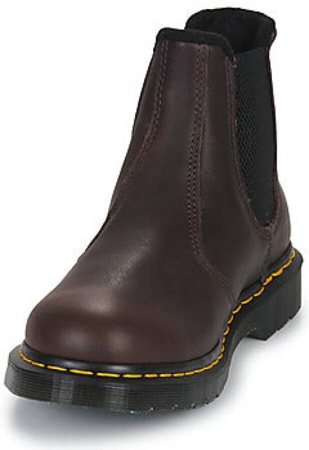 Dr. Martens Bruine Waterdichte Dames Enkellaarzen Brown Dames