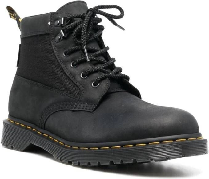 Dr. Martens Casual Zwarte Enkellaarzen Black Heren