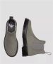 Dr. Martens Grijze Leren Laarzen met Elastische Banden Gray Heren - Thumbnail 4