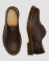 Dr. Martens Crazy Horse Leren Oxford Schoenen Donkerbruin Brown Dames - Thumbnail 14