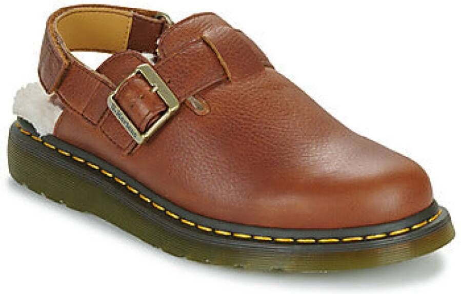 Dr. Martens Dames Klompen Bruin Brown Heren