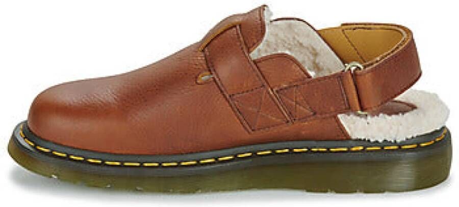 Dr. Martens Dames Klompen Bruin Brown Heren