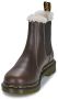 Dr. Martens Donker Khaki Orleans Bruine Enkellaarzen Brown Dames - Thumbnail 4