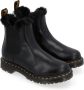 Dr. Martens Donkergrijze Beatles Laars 2976 Leonore Gray Dames - Thumbnail 4