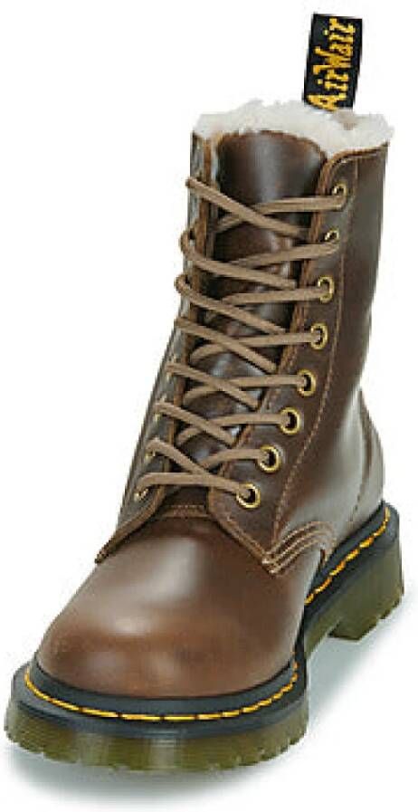 Dr. Martens Donkergroene Pascal Serena Damesschoenen Brown Dames