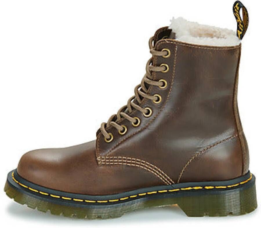 Dr. Martens Donkergroene Pascal Serena Damesschoenen Brown Dames