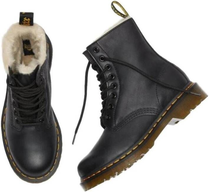 Dr. Martens Enkel laarzen Black Dames