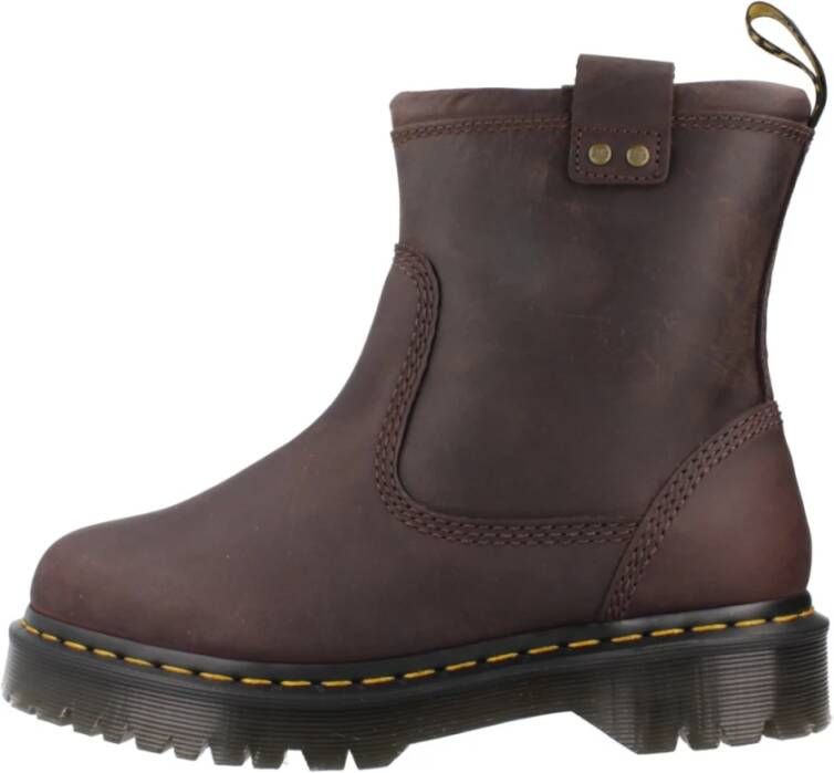 Dr. Martens Enkellaarzen met Uniek Ontwerp Brown Dames